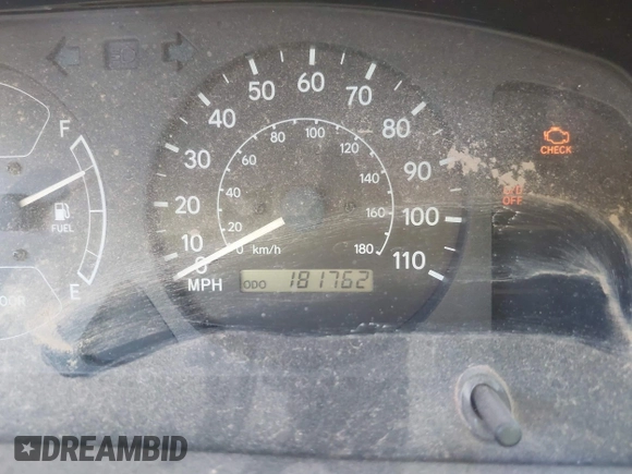 1998 Chevrolet Prizm Lsi with VIN 1Y1SK5288WZ410595, listed as a IAAI auction lot 42159012 with 181,762 mi miles and . Bid and sale history available at DreamBid. Image 7.