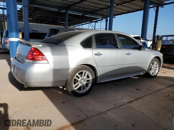 2013 Chevrolet Impala LTZ with VIN 2G1WC5E35D1177101, listed as a Copart auction lot 53388555 with 218,401 mi miles and Salvage Title. Bid and sale history available at DreamBid. Image 3.