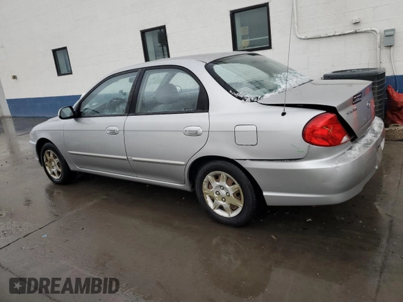 2004 Kia Spectra z VIN KNAFB121845304019, wystawiony jako Copart lot #86731644 z przebiegiem 150 252 mil mil oraz Szkoda całkowita • Salvage title. Historia ofert i sprzedaży dostępna na DreamBid. Obrazek 2.