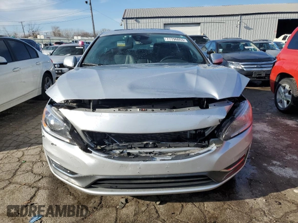 2015 Volvo S60 T5 Drive-E Premier with VIN YV140MFKXF2353290, listed as a Copart auction lot 77796053 with 51,829 mi miles. Bid and sale history available at carsss.com. Image 5.