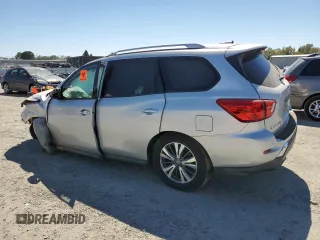 2018 Nissan Pathfinder Platinum with VIN 5N1DR2MM7JC642064, listed as a Copart auction lot 64602024 with Not provided miles and Salvage title. Bid and sale history available at DreamBid. Image 2.