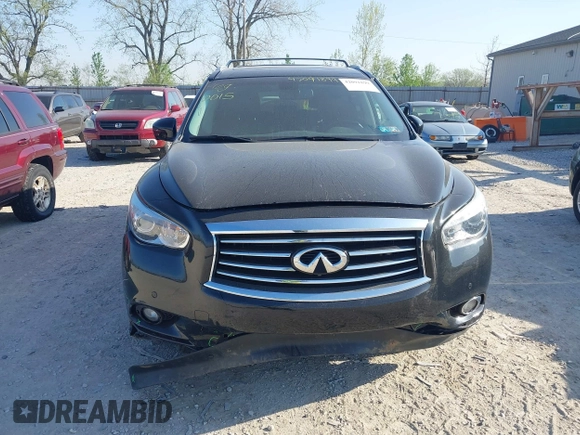 2015 Infiniti QX60 with VIN 5N1AL0MM8FC505909, listed as a IAAI auction lot 42091899 with 120,700 mi miles and . Bid and sale history available at DreamBid. Image 13.