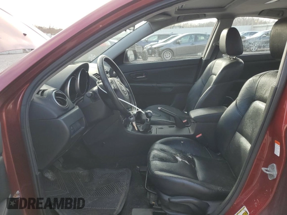 2006 Mazda 3 s with VIN JM1BK324861534368, listed as a Copart auction lot 41458435 with 147,841 mi miles and Salvage Title. Bid and sale history available at DreamBid. Image 7.