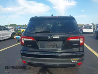 2022 Honda Pilot Special Edition with VIN 5FNYF5H25NB026414, listed as a IAAI auction lot 42590493 with 26,600 mi miles and . Bid and sale history available at DreamBid. Image 16.