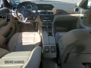 2014 Mercedes-Benz C with VIN WDDGF8AB4EA939462, listed as a Copart auction lot 54179705 with 119,310 mi miles and Salvage Title. Bid and sale history available at carsss.com. Image 8.