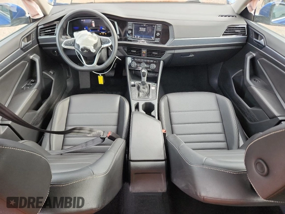 2024 Volkswagen Jetta SE with VIN 3VW7M7BU2RM024383, listed as a Copart auction lot 63048615 with 50,106 mi miles and Clean title. Bid and sale history available at DreamBid. Image 8.