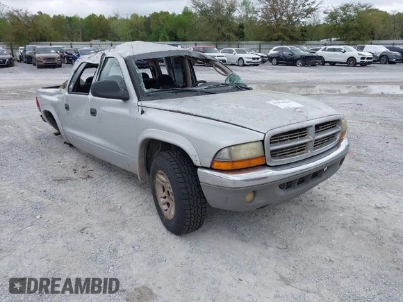 2003 Dodge Dakota SLT with VIN 1D7HL48N13S274856, listed as a IAAI auction lot 41954038 with 306,728 mi miles. Bid and sale history available at carsss.com. Image 1.