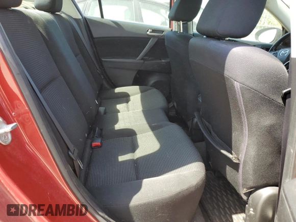 2012 Mazda 3 i Sport with VIN JM1BL1UF4C1568447, listed as a Copart auction lot 52842875 with 270,815 mi miles and Salvage Title. Bid and sale history available at DreamBid. Image 10.