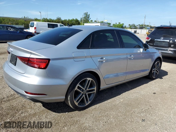 2020 Audi A3 Sedan Premium with VIN WAUAUGFF9LA000734, listed as a Copart auction lot 50632333 with 19,114 mi miles. Bid and sale history available at carsss.com. Image 3.