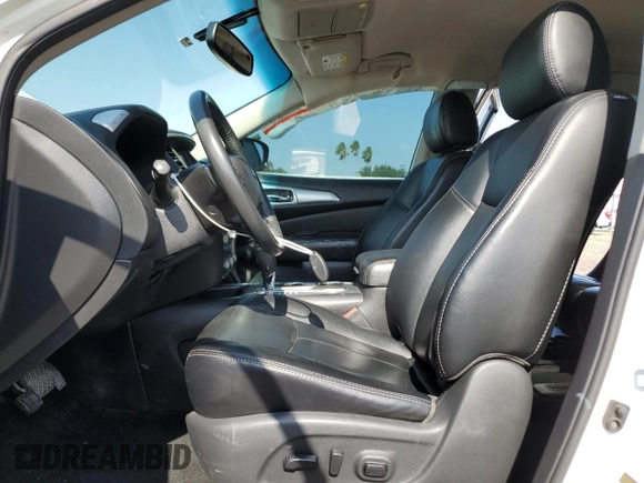 2017 Nissan Pathfinder SL z VIN 5N1DR2MN3HC671550, wystawiony jako Copart lot #54859155 z przebiegiem 116 132 mil mil oraz Szkoda całkowita • Salvage title. Historia ofert i sprzedaży dostępna na DreamBid. Obrazek 7.