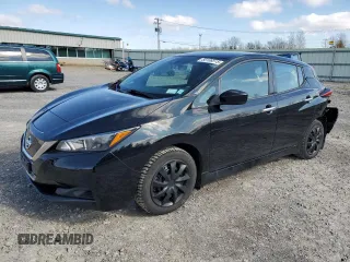 2022 Nissan LEAF S with VIN 1N4AZ1BVXNC563237, listed as a Copart auction lot 50106515 with 44,295 mi miles and Salvage Title. Bid and sale history available at DreamBid. Image 1.