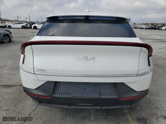 2023 Kia EV6 Light with VIN KNDC34LB4P5612286, listed as a Copart auction lot 78016034 with 13,152 mi miles and Salvage Title. Bid and sale history available at carsss.com. Image 6.