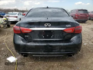 2020 Infiniti Q50 Pure with VIN JN1EV7ARXLM250598, listed as a Copart auction lot 50798135 with 76,069 mi miles and Salvage title. Bid and sale history available at DreamBid. Image 6.