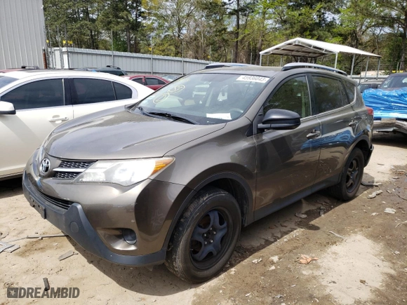 2014 Toyota RAV4 LE with VIN JTMBFREVXED082657, listed as a Copart auction lot 74188174 with 220,617 mi miles and Non Repairable. Bid and sale history available at carsss.com. Image 1.