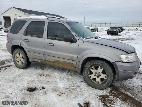 2007 Ford Escape Limited with VIN 1FMCU04157KA35034, listed as a Copart auction lot 86177794 with 215,888 mi miles and Salvage Title. Bid and sale history available at carsss.com. Image 4.
