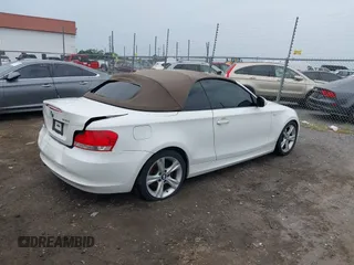 2011 BMW 1 Series 128i with VIN WBAUL7C50BVM80391, listed as a IAAI auction lot 39812898 with 126,208 mi miles and . Bid and sale history available at DreamBid. Image 4.