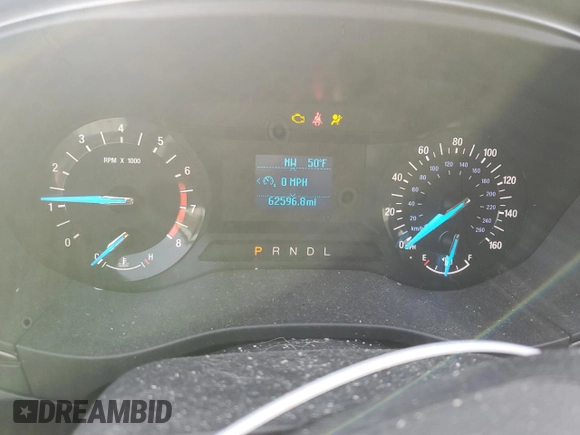 2017 Ford Fusion S with VIN 3FA6P0G75HR333952, listed as a Copart auction lot 48249825 with 62,596 mi miles and Salvage Title. Bid and sale history available at DreamBid. Image 9.