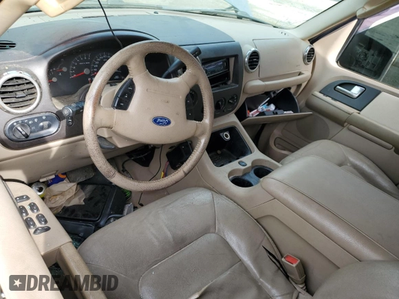 2004 Ford Expedition Special Service with VIN 1FMPU16L34LB62506, listed as a Copart auction lot 50549905 with 0 mi miles and Salvage Title. Bid and sale history available at carsss.com. Image 8.