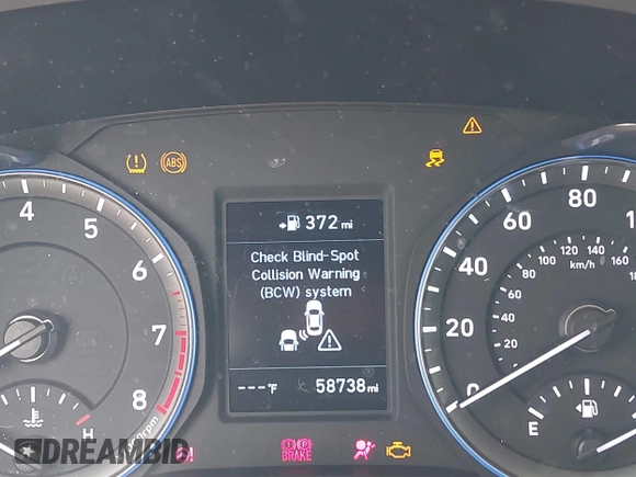 2018 Hyundai Kona Limited with VIN KM8K33A58JU078785, listed as a IAAI auction lot 41808445 with 58,738 mi miles. Bid and sale history available at carsss.com. Image 15.