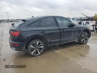 2024 Audi SQ5 Sportback Premium Plus with VIN WA124AFYXR2074022, listed as a Copart auction lot 87796575 with 6,124 mi miles and Clean title. Bid and sale history available at DreamBid. Image 3.