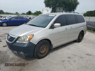 2008 Honda Odyssey LX z VIN 5FNRL38278B080769, wystawiony jako Copart lot #59371025 z przebiegiem 219 103 mil mil oraz Szkoda całkowita • Salvage title. Historia ofert i sprzedaży dostępna na DreamBid. Obrazek 1.