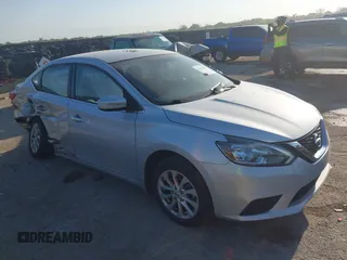 2018 Nissan Sentra SV with VIN 3N1AB7AP6JL643365, listed as a IAAI auction lot 42033621 with 113,297 mi miles. Bid and sale history available at carsss.com. Image 1.