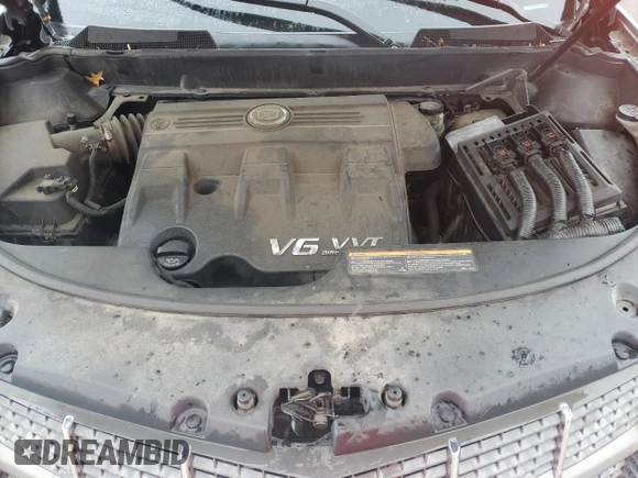 2011 Cadillac SRX Premium Collection with VIN 3GYFNCEY2BS661868, listed as a Copart auction lot 57813015 with 175,726 mi miles and Salvage title. Bid and sale history available at DreamBid. Image 12.