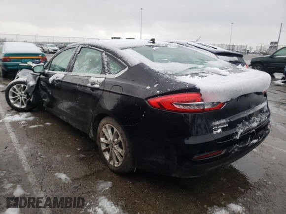 2019 Ford Fusion Hybrid SE with VIN 3FA6P0LU0KR252957, listed as a Copart auction lot 38459553 with 62,947 mi miles. Bid and sale history available at carsss.com. Image 2.