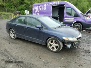 2011 Honda Civic LX with VIN 2HGFA1F59BH538888, listed as a Copart auction lot 55765545 with 168,219 mi miles and Salvage Title. Bid and sale history available at DreamBid. Image 4.