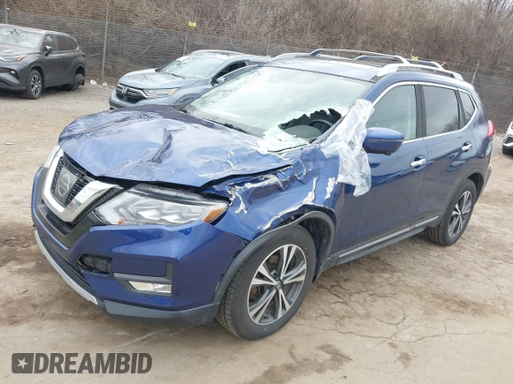 2017 Nissan Rogue S with VIN JN8AT2MV7HW001480, listed as a IAAI auction lot 41638796 with 114,225 mi miles and . Bid and sale history available at DreamBid. Image 6.