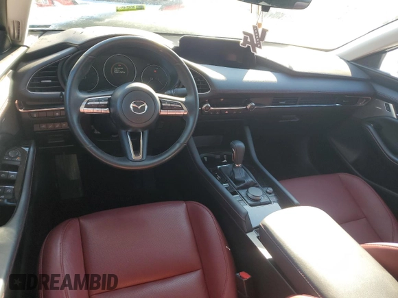 2023 Mazda 3 S Preferred with VIN 3MZBPACM7PM378961, listed as a Copart auction lot 83848004 with 19,510 mi miles and Salvage Title. Bid and sale history available at DreamBid. Image 8.