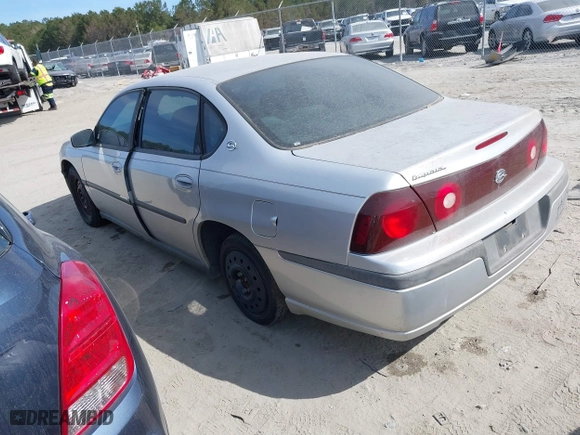 2002 Chevrolet Impala with VIN 2G1WF52E429186304, listed as a IAAI auction lot 41694321 with 255,807 mi miles. Bid and sale history available at carsss.com. Image 3.