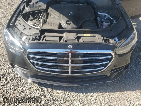 2023 Mercedes-Benz S-Class S 500 with VIN W1K6G6DB5PA174998, listed as a Copart auction lot 81356414 with 18,174 mi miles and Salvage Title. Bid and sale history available at carsss.com. Image 11.