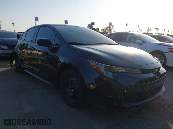 2025 Toyota Corolla LE with VIN 5YFB4MDE6SP235537, listed as a IAAI auction lot 41545296 with 1,380 mi miles. Bid and sale history available at carsss.com. Image 1.