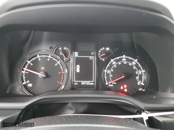 2022 Toyota 4Runner SR5 with VIN JTEEU5JR9N5270449, listed as a Copart auction lot 41514255 with 59,725 mi miles and Salvage Title. Bid and sale history available at carsss.com. Image 9.