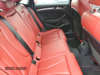 2018 Audi S3 z VIN WAUB1HFF8J1041341, wystawiony jako Copart lot #63897582 z przebiegiem 32 394 mil mil oraz . Historia ofert i sprzedaży dostępna na DreamBid. Obrazek 6.