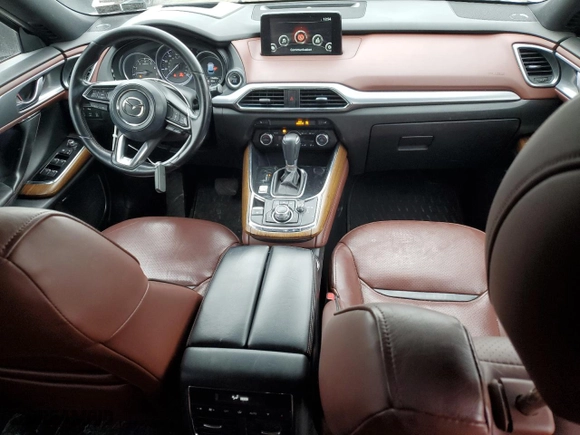 2017 Mazda CX-9 Signature with VIN JM3TCBEY4H0134270, listed as a Copart auction lot 46658945 with 139,440 mi miles and Salvage Title. Bid and sale history available at carsss.com. Image 8.