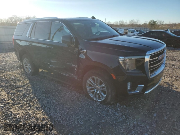 2022 GMC Yukon SLT with VIN 1GKS2BKT0NR260377, listed as a Copart auction lot 86913134 with 55,678 mi miles and Salvage Title. Bid and sale history available at carsss.com. Image 4.