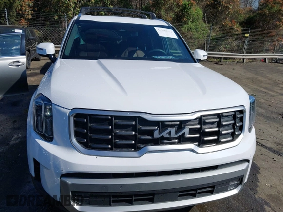 2023 Kia Telluride SX Prestige X-Pro with VIN 5XYP5DGC3PG356177, listed as a IAAI auction lot 41890333 with 19,590 mi miles and . Bid and sale history available at DreamBid. Image 12.