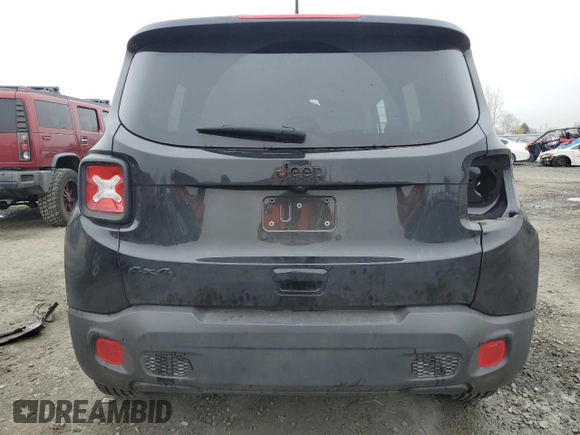 2023 Jeep Renegade Altitude with VIN ZACNJDE10PPP35395, listed as a Copart auction lot 47316405 with 9,815 mi miles and Salvage Title. Bid and sale history available at DreamBid. Image 6.