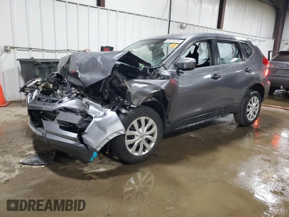 2017 Nissan Rogue SV with VIN KNMAT2MV8HP551180, listed as a Copart auction lot 62375215 with Not provided miles and Salvage title. Bid and sale history available at DreamBid. Image 1.