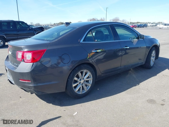 2013 Chevrolet Malibu LTZ with VIN 1G11H5SA5DF278792, listed as a IAAI auction lot 41733260 with 217,333 mi miles. Bid and sale history available at carsss.com. Image 4.