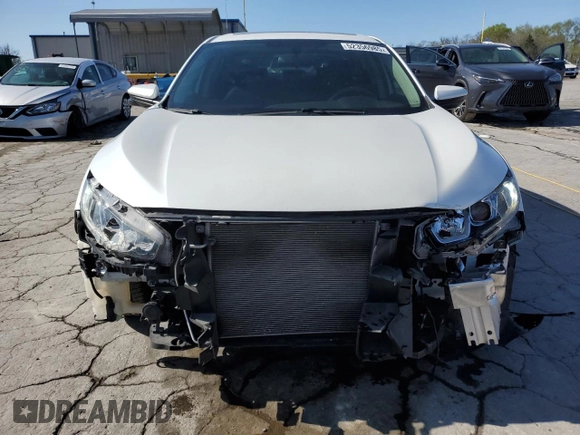 2018 Honda Civic EX with VIN 2HGFC2F74JH552276, listed as a Copart auction lot 52356985 with 64,650 mi miles and Salvage Title. Bid and sale history available at DreamBid. Image 5.
