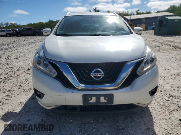 2016 Nissan Murano SL z VIN 5N1AZ2MHXGN139146, wystawiony jako Copart lot #57624115 z przebiegiem Nie podano mil oraz Szkody całkowita. Historia ofert i sprzedaży dostępna na DreamBid. Obrazek 5.