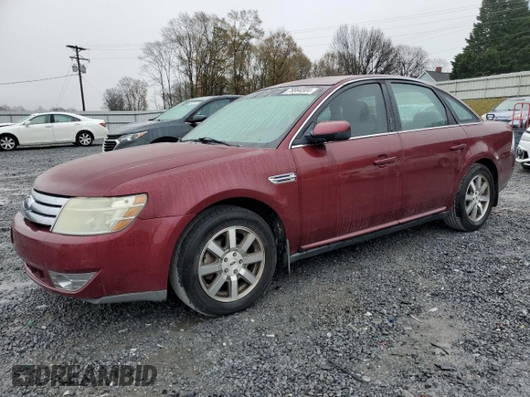 2008 Ford Taurus SEL with VIN 1FAHP24W38G159239, listed as a Copart auction lot 79994504 with 222,926 mi miles and Salvage Title. Bid and sale history available at carsss.com. Image 1.