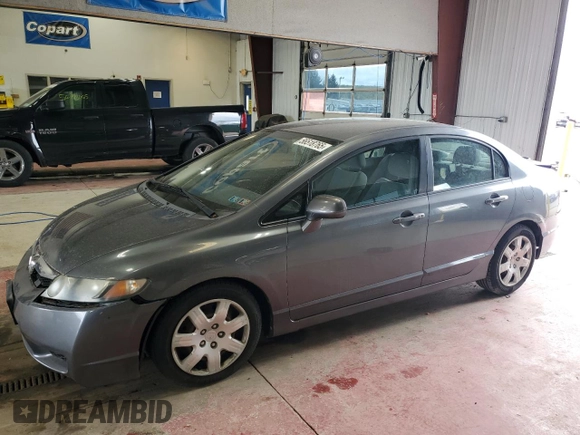 2011 Honda Civic LX with VIN 19XFA1F5XBE048843, listed as a Copart auction lot 56518765 with 108,607 mi miles and Clean Title. Bid and sale history available at DreamBid. Image 1.