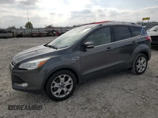 2016 Ford Escape Titanium with VIN 1FMCU0JX6GUB12975, listed as a Copart auction lot 53126705 with 100,815 mi miles and Clean Title. Bid and sale history available at carsss.com. Image 1.