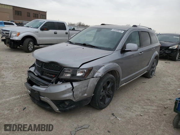 2018 Dodge Journey Crossroad with VIN 3C4PDDGG0JT388218, listed as a Copart auction lot 44450075 with Not Provided miles and Salvage Title. Bid and sale history available at DreamBid. Image 1.