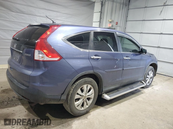2013 Honda CR-V LX with VIN 2HKRM4H33DH666313, listed as a Copart auction lot 49817535 with 254,208 mi miles and Salvage Title. Bid and sale history available at DreamBid. Image 3.