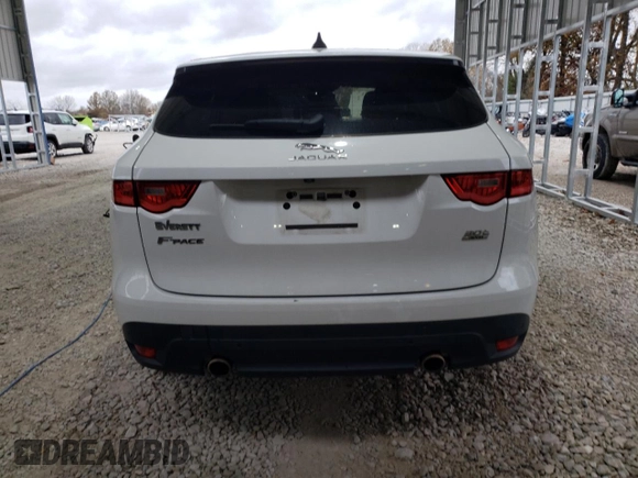 2020 Jaguar F-Pace 30t Prestige with VIN SADCK2GX0LA634806, listed as a Copart auction lot 80572664 with 66,625 mi miles and Salvage Title. Bid and sale history available at DreamBid. Image 6.